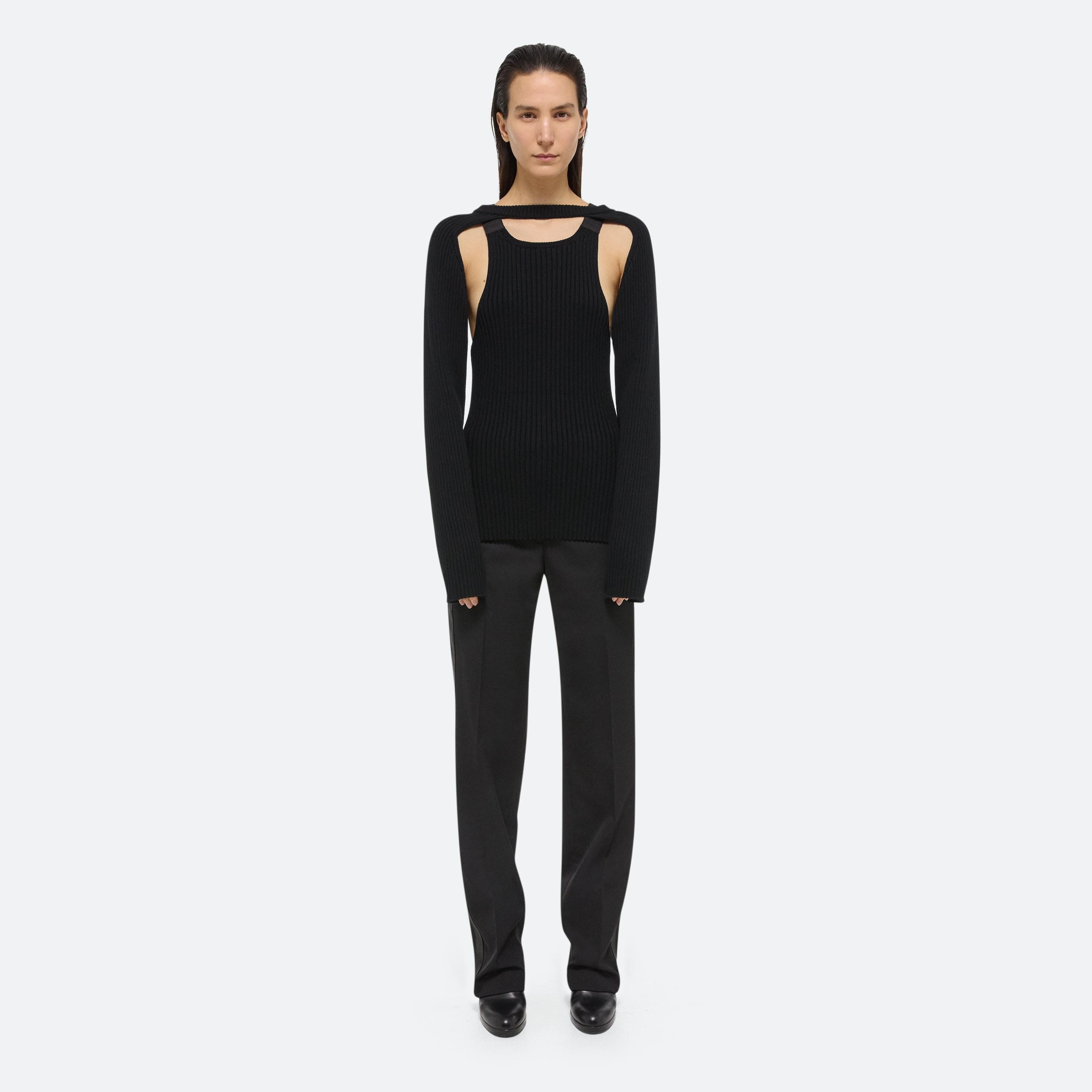 RIB KNIT SHRUG - 3