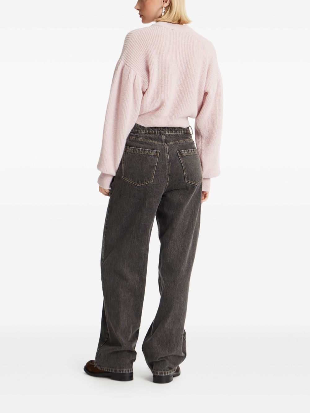 cropped jumper - 3