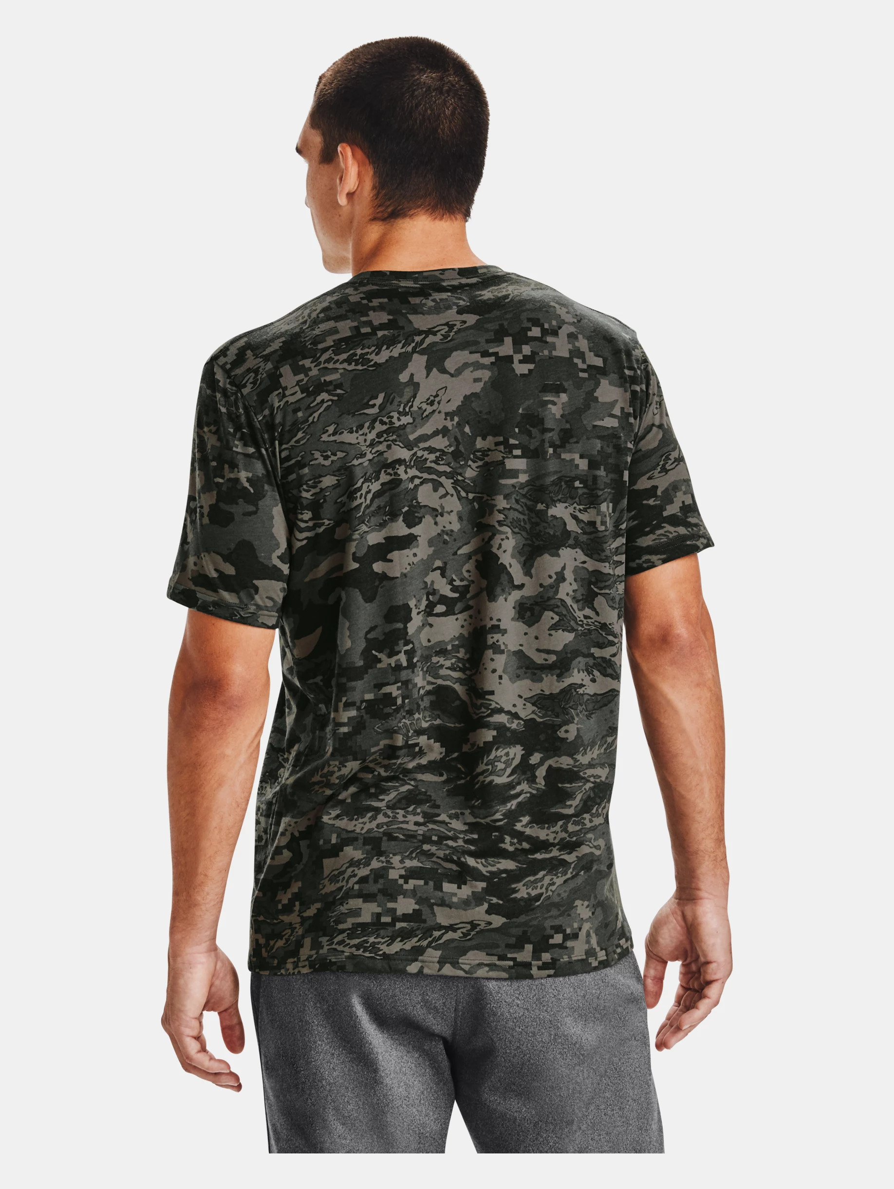 Men's UA ABC Camo Short Sleeve - 4