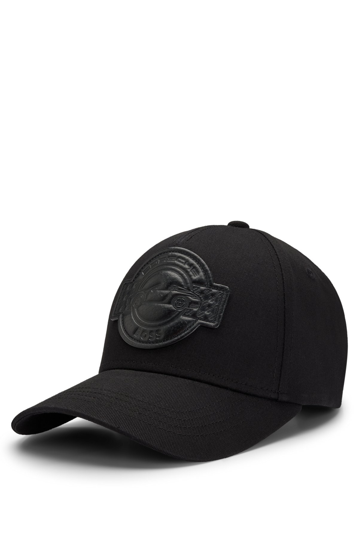 PORSCHE X BOSS CAP IN COTTON WITH CO-BRANDED PATCH - 1