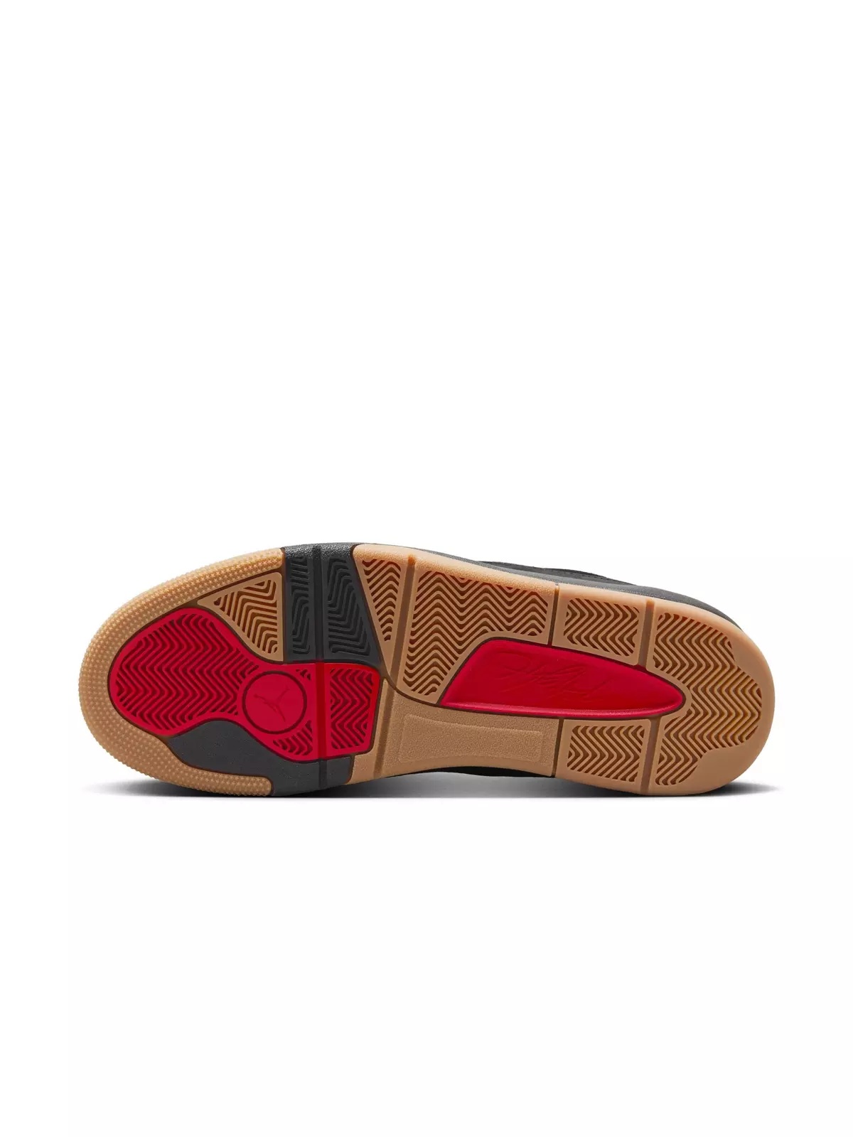 Flight Court "Black/Varsity Red/Gum Med Brown" Men's Shoe - 8
