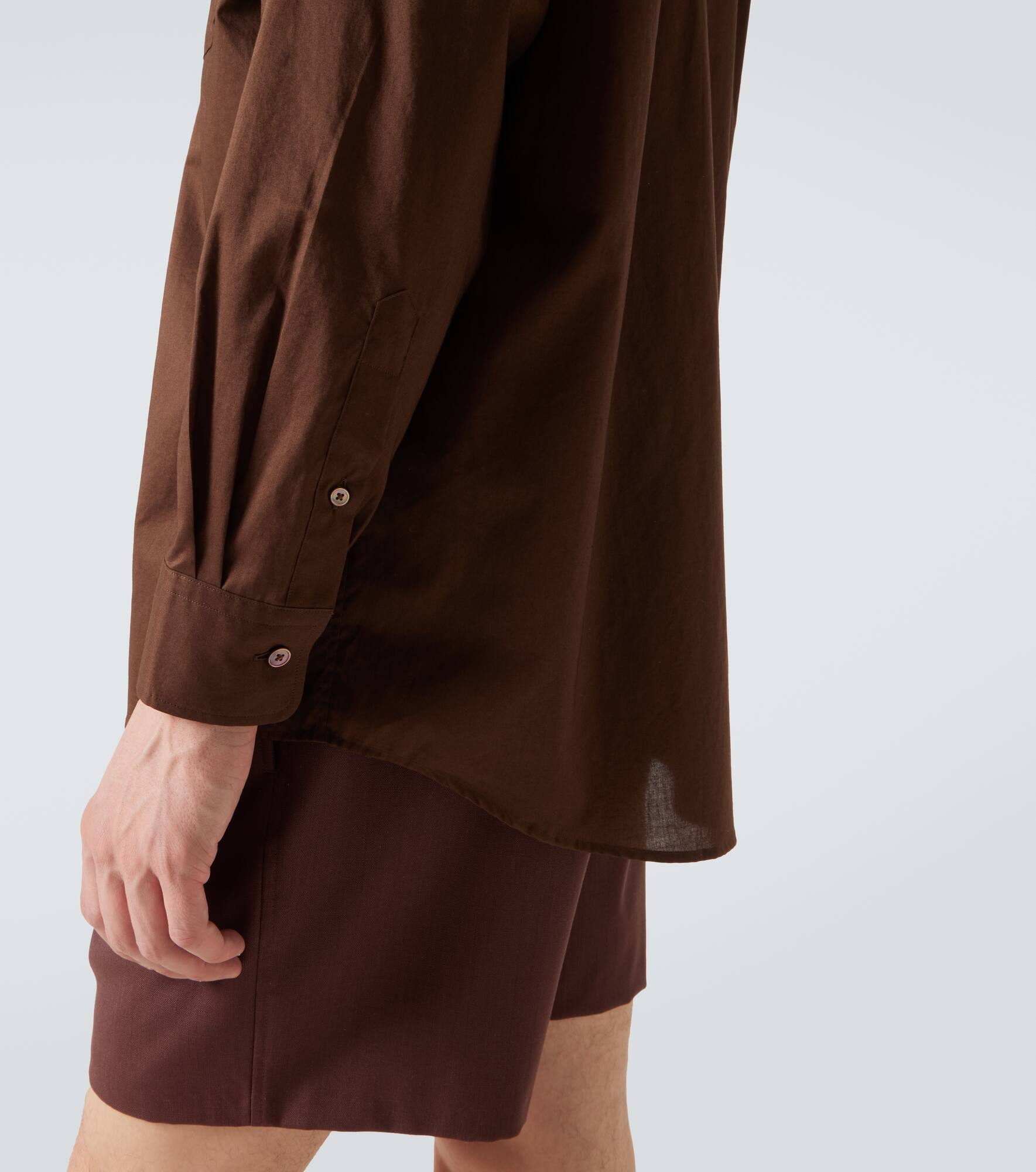 Oversized cotton shirt - 6