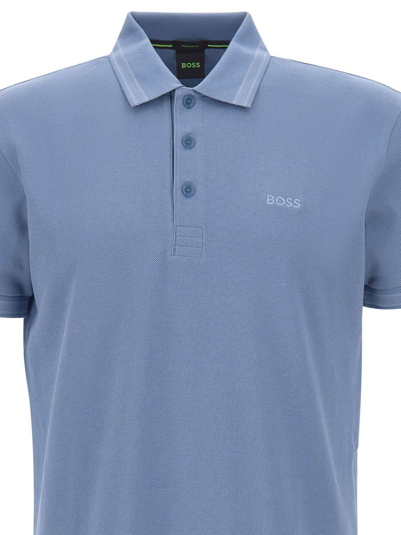 Paddy embroidered pique polo shirt 6