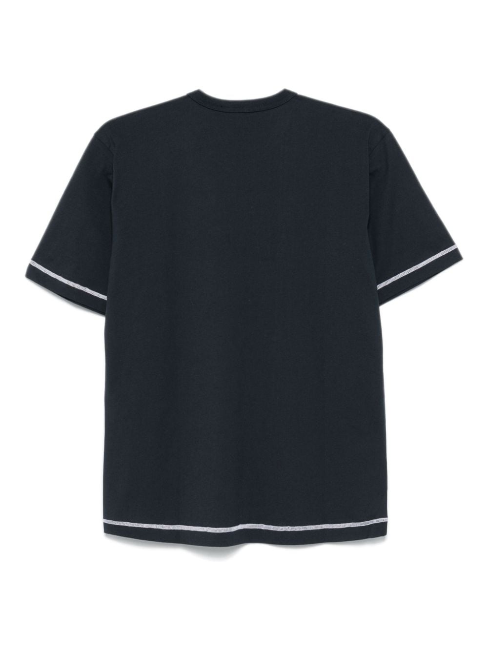 flocked logo T-shirt - 2
