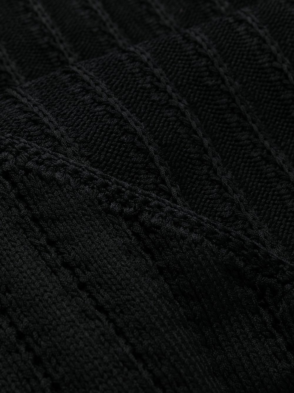 knitted halterneck midi dress - 7