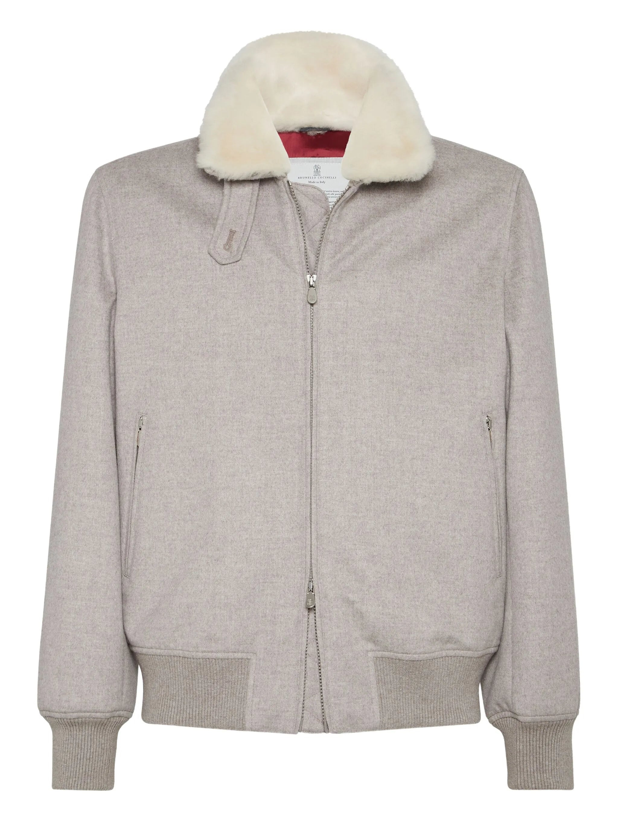 Brunello Cucinelli Cashmere Bomber Jacket - 1