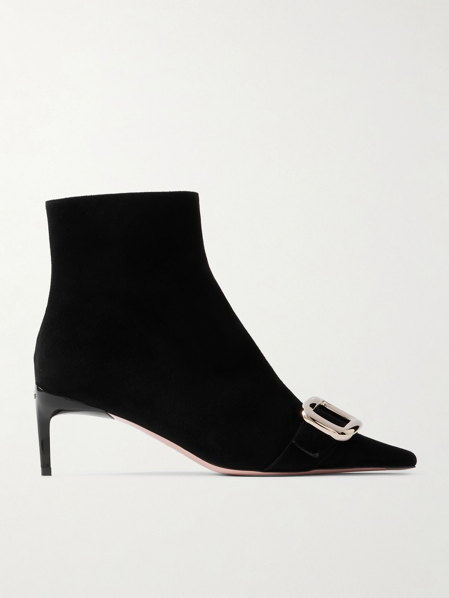 Viv' Canard 55 suede ankle boots Black - 1