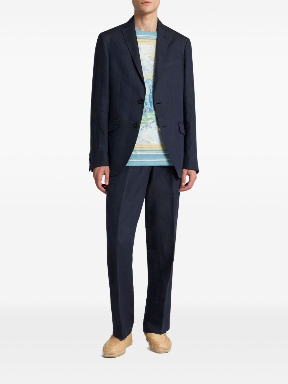 straight-leg trousers - 2