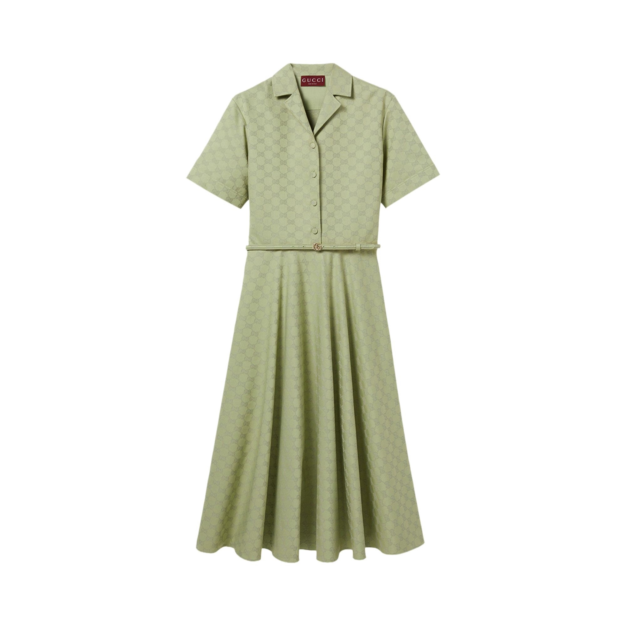 Gucci Gabardine Dress 'Reseda' - 1