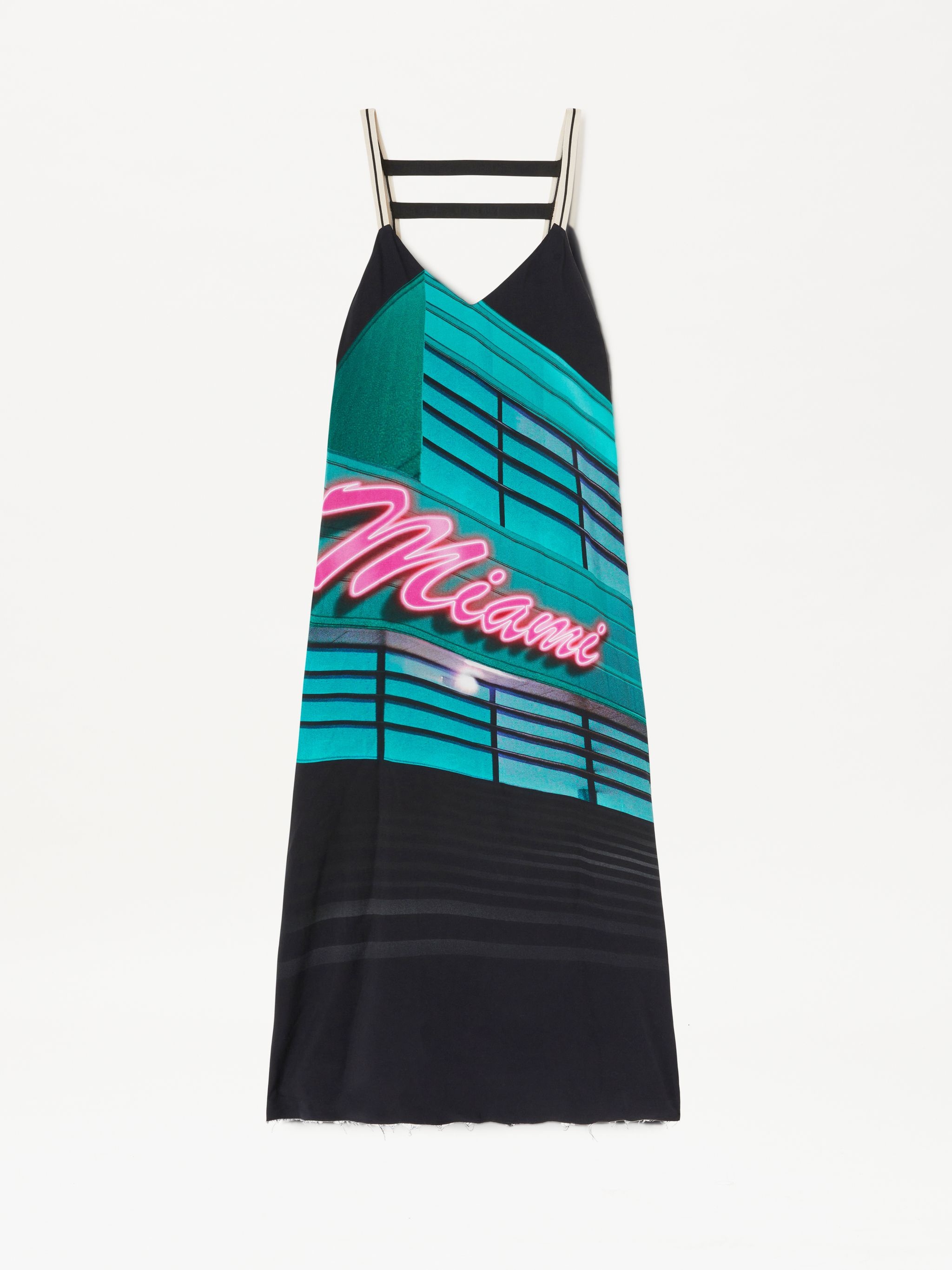 Miami Track Straps Midi Dress - 1