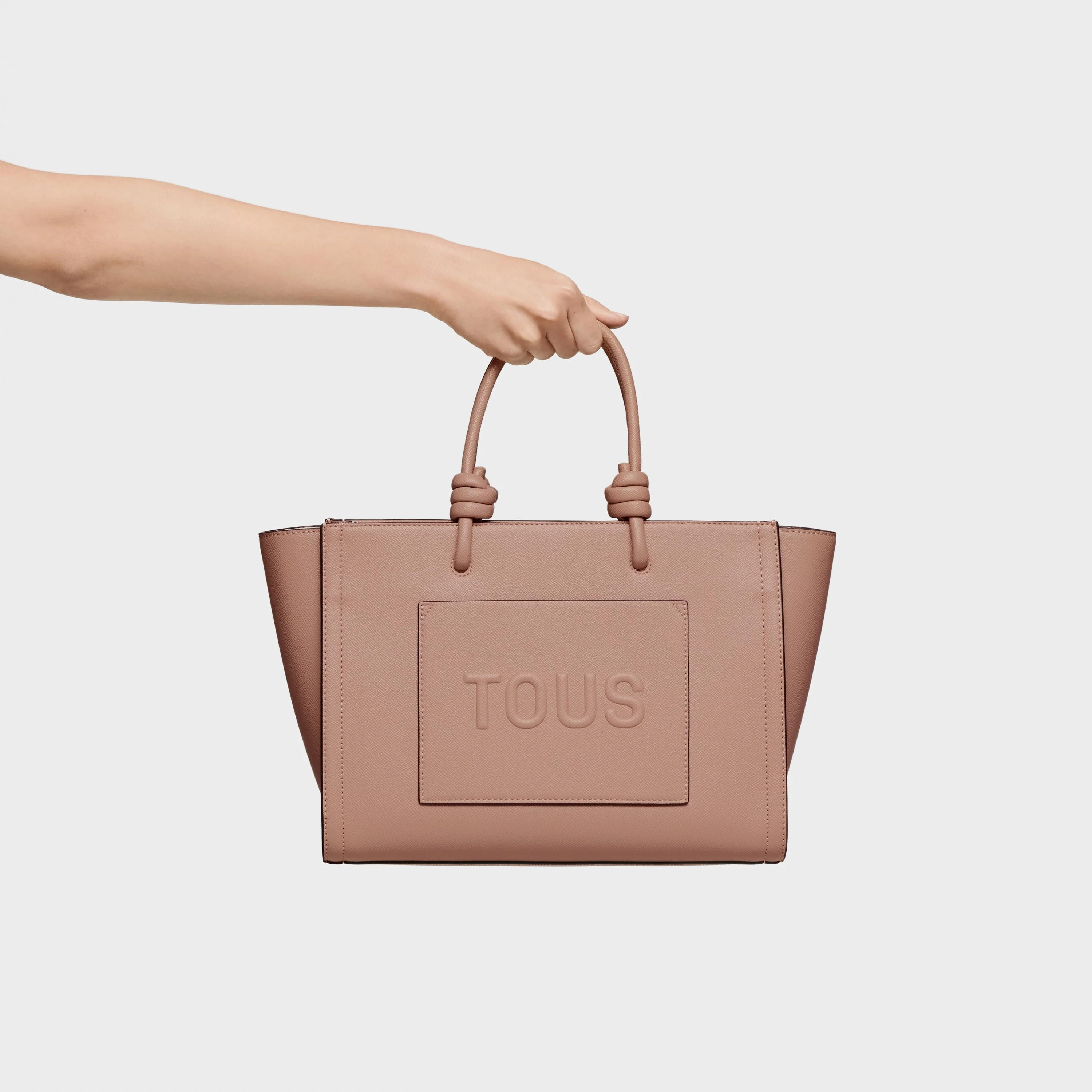 Medium taupe Shopping bag TOUS La Rue New - 1