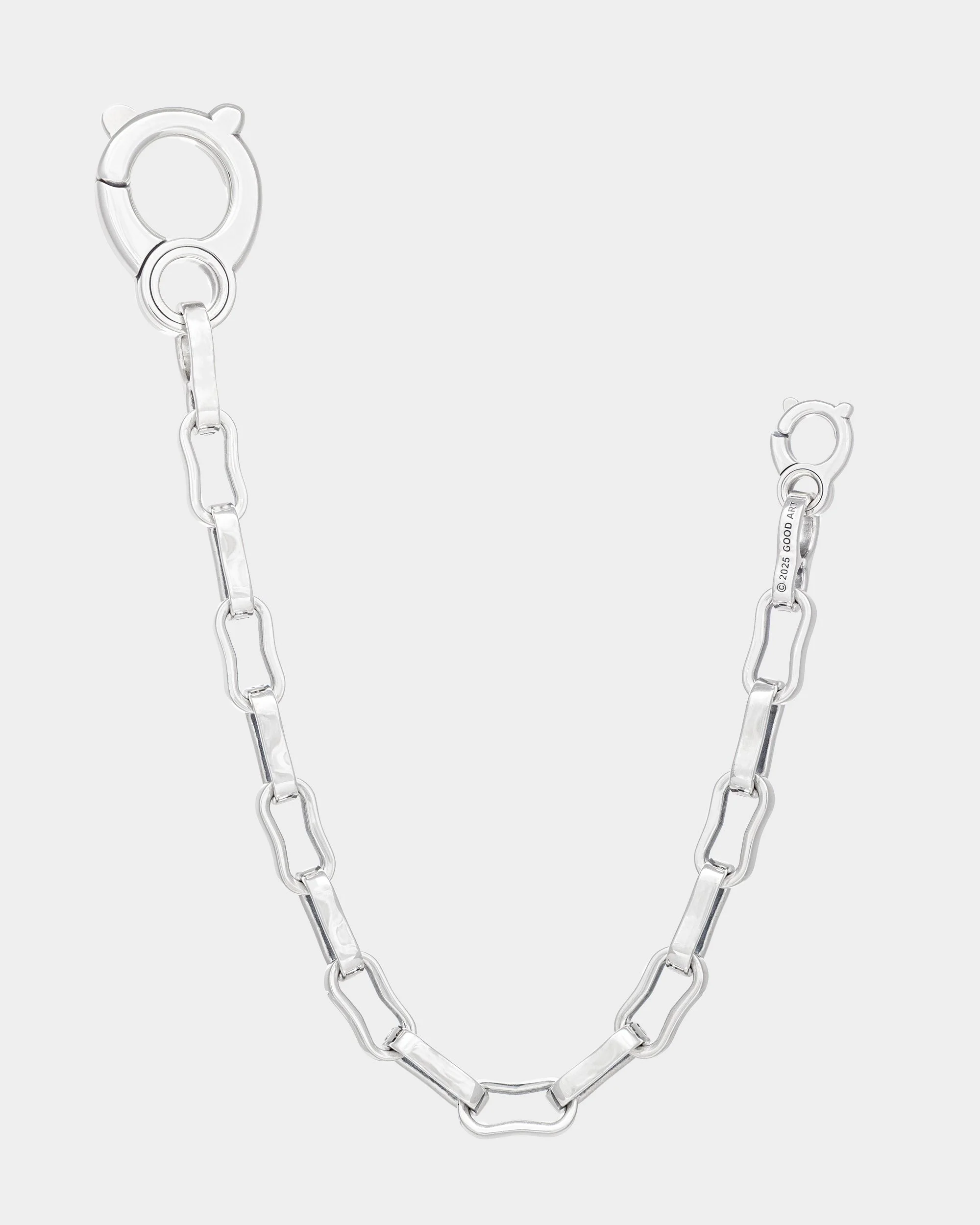 GOOD ART HLYWD BOTTLE CHAIN WALLET CHAIN SIZE B - STERLING SILVER - 1