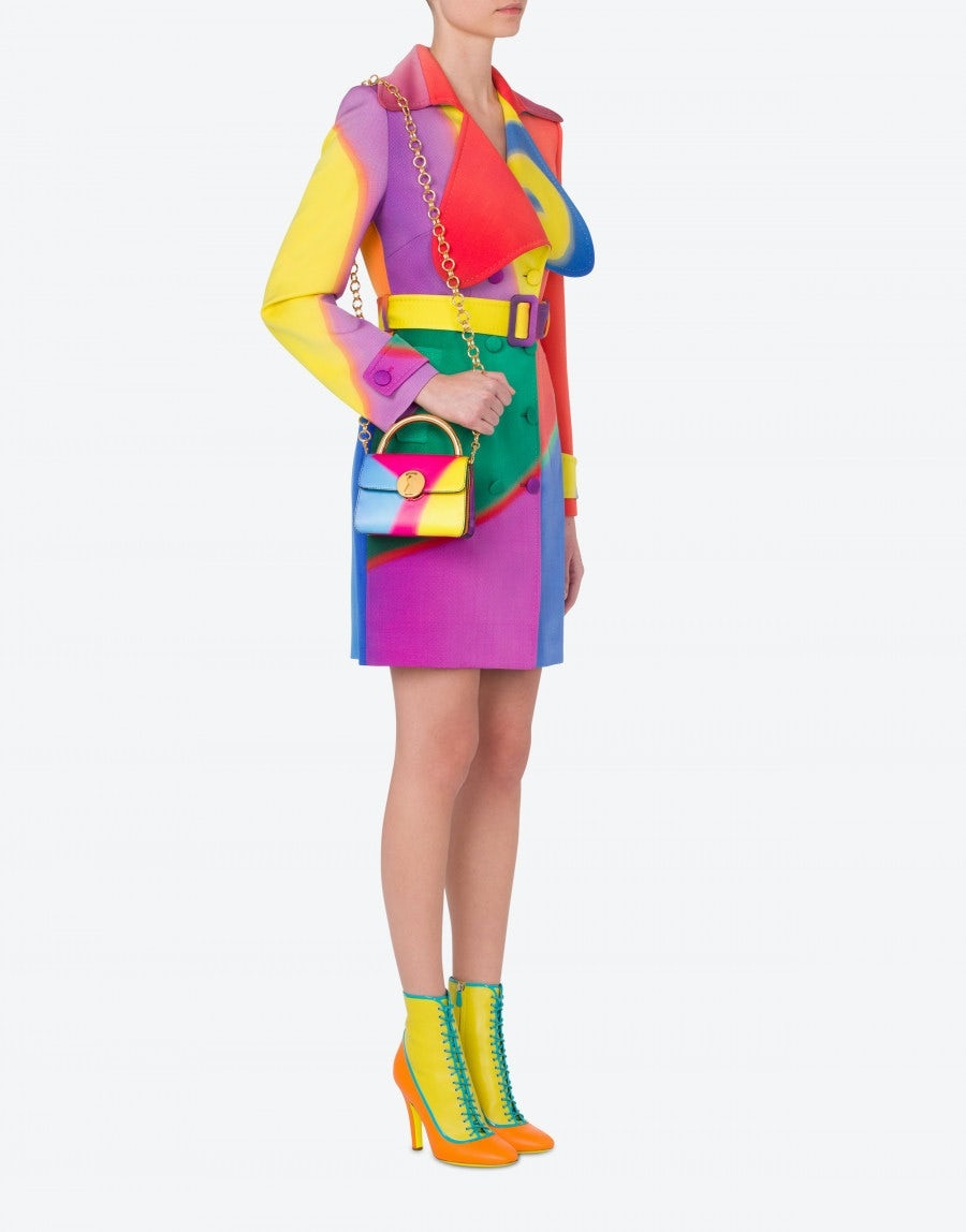 PROJECTION PRINT MINI HANDBAG - 6