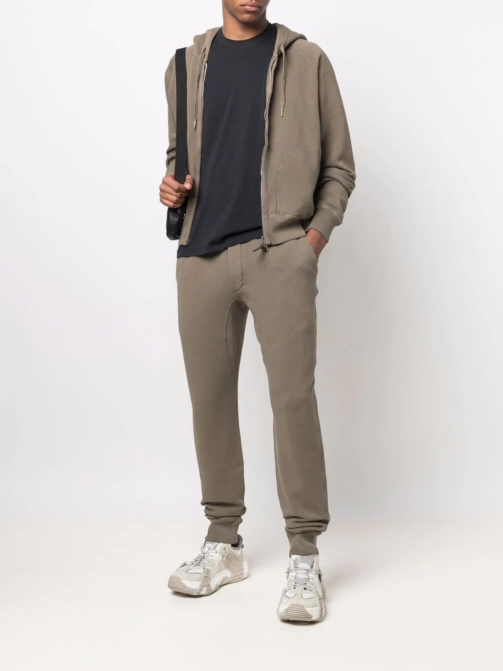 drawstring track pants - 2