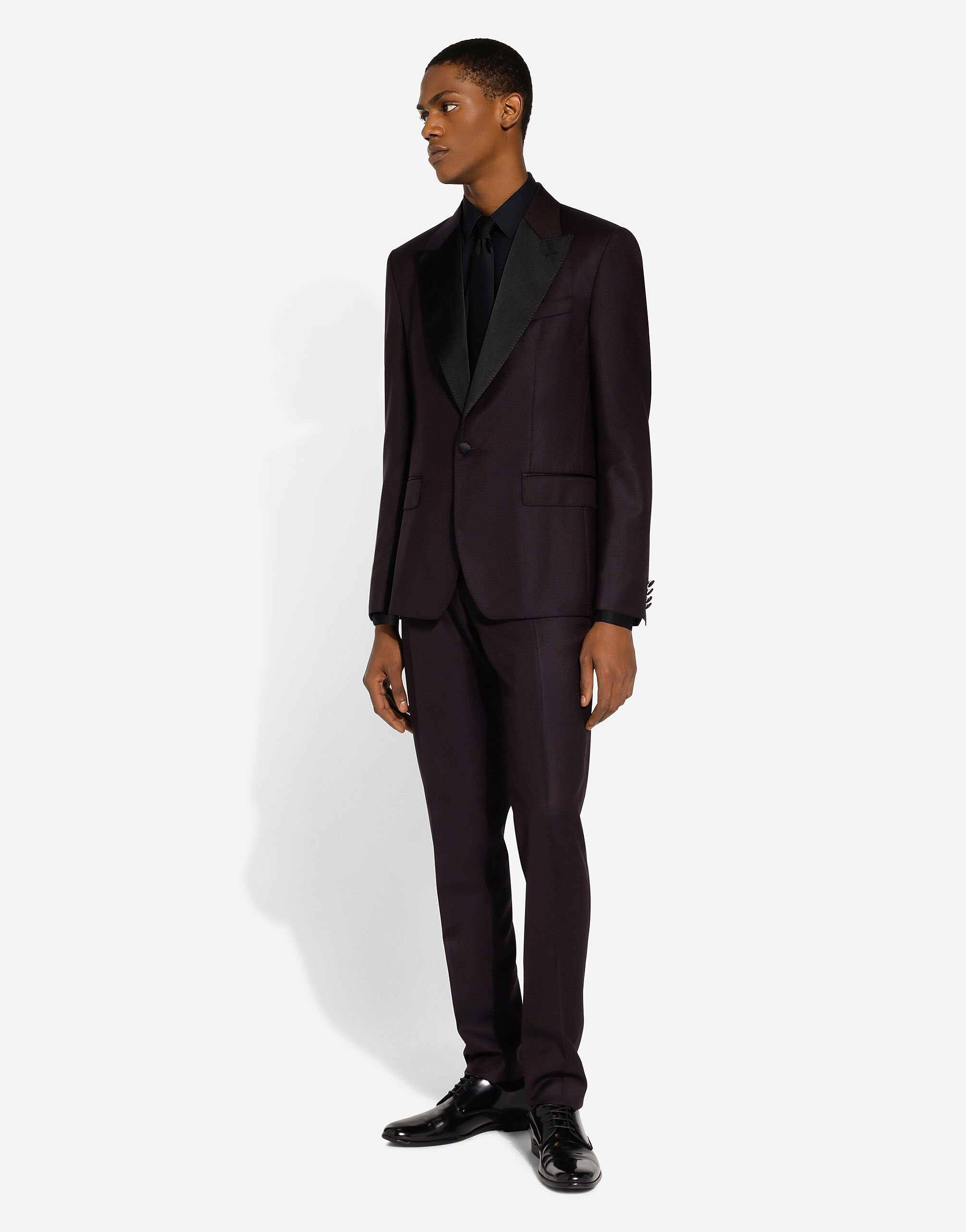 Single-breasted tuxedo suit - 8