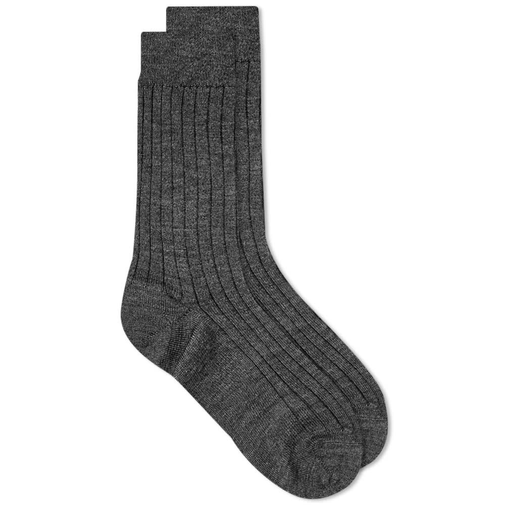 Sunspel Rib Sock - 1