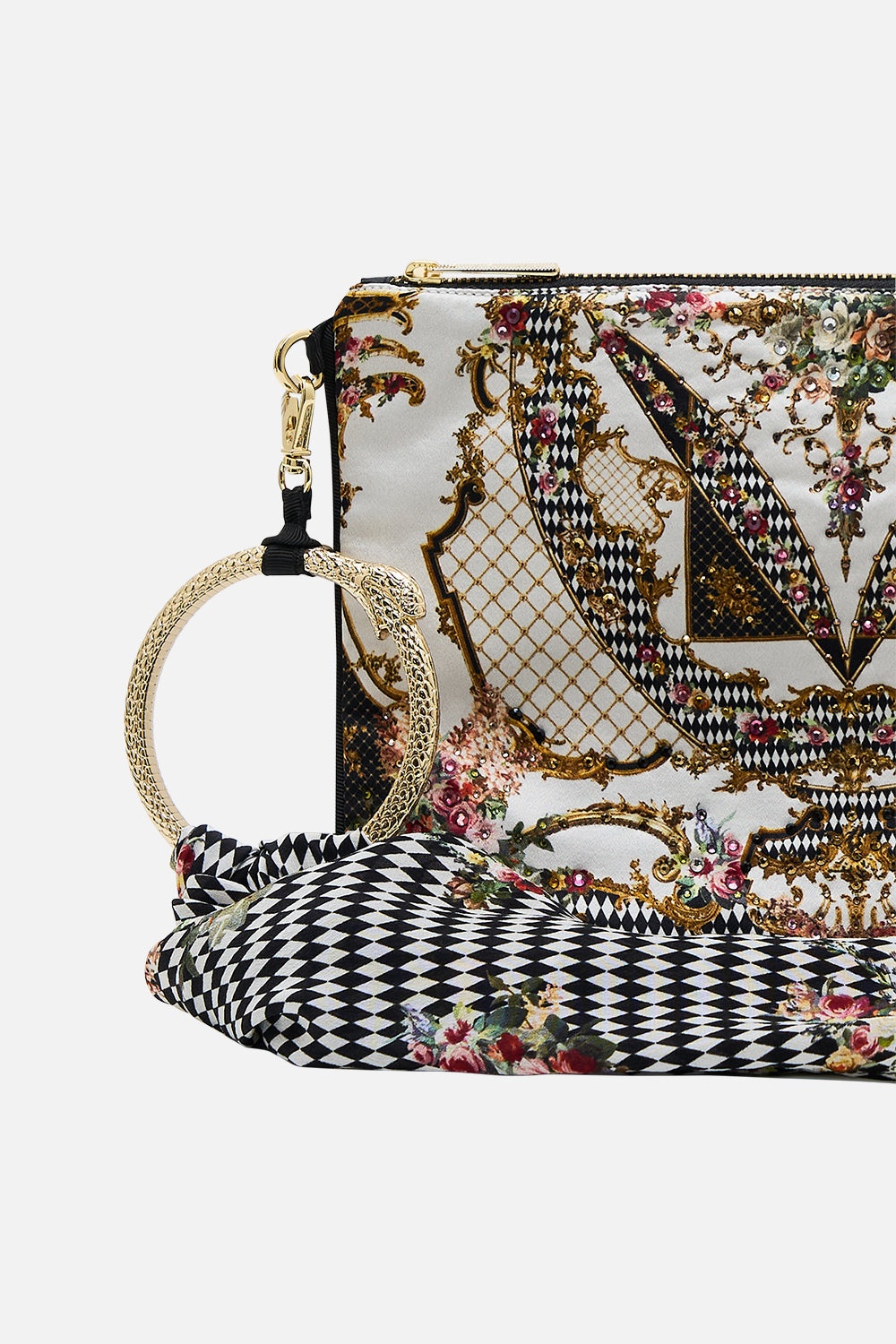 RING SCARF CLUTCH - 2