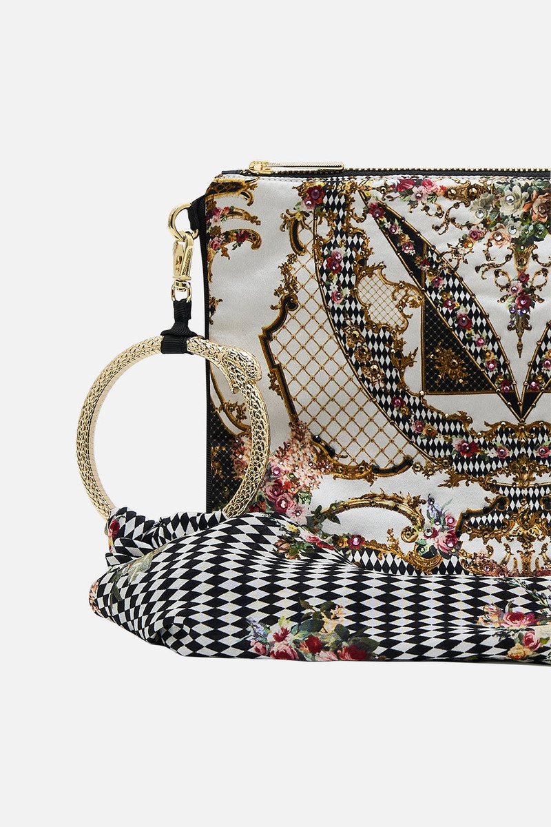CAMILLA RING SCARF CLUTCH outlook