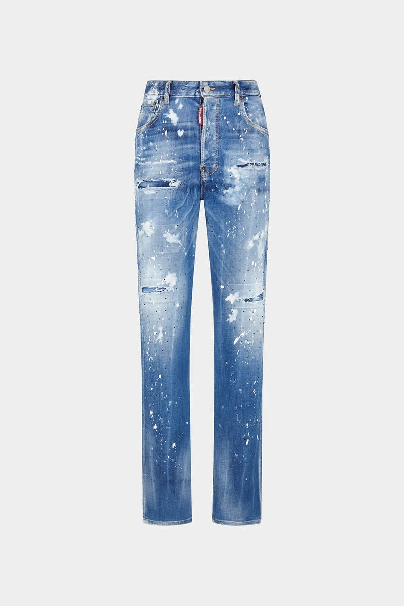 MEDIUM ICE SPOTS WASH 642 JEANS 1