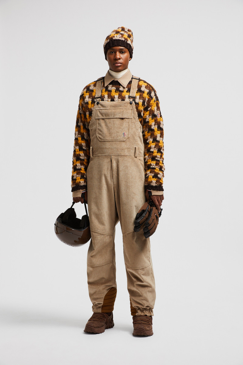 Moncler Grenoble Padded Technical Corduroy Ski Bib outlook