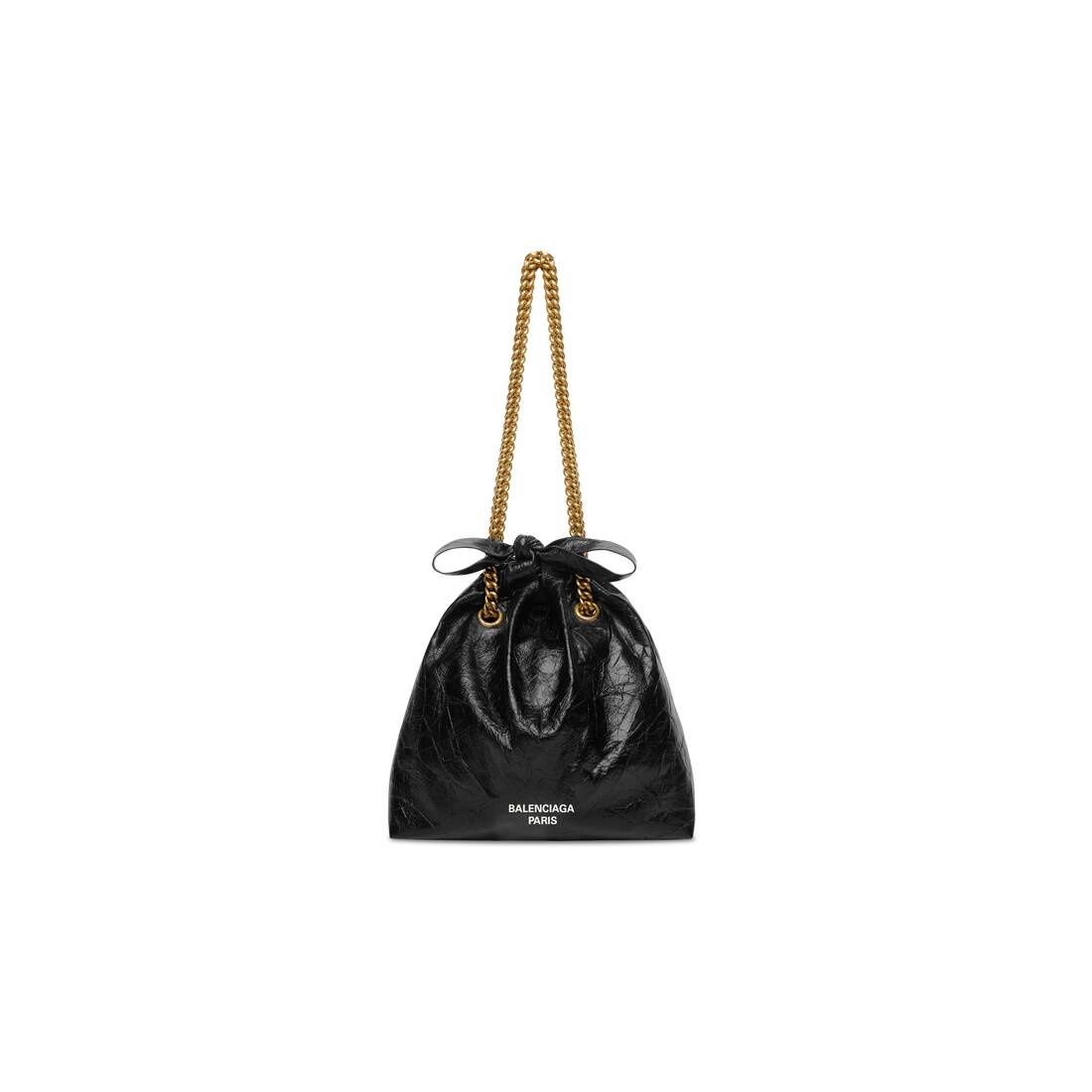 Women's Crush Small Tote Bag in Black - 1