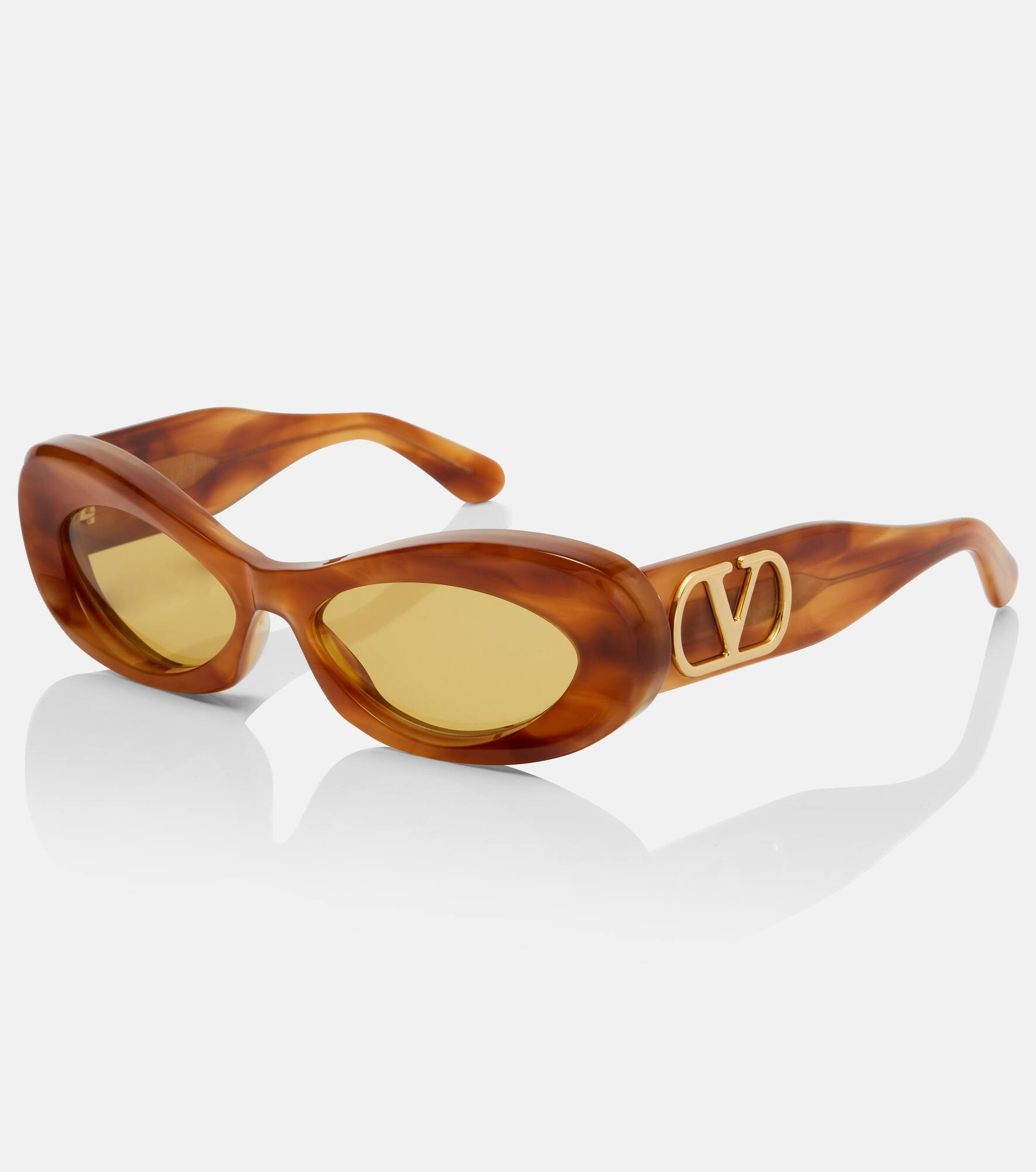 VLogo cat-eye sunglasses - 3