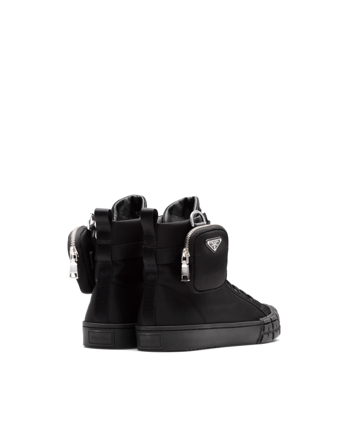 Prada Wheel Cassetta high-top sneakers - 5