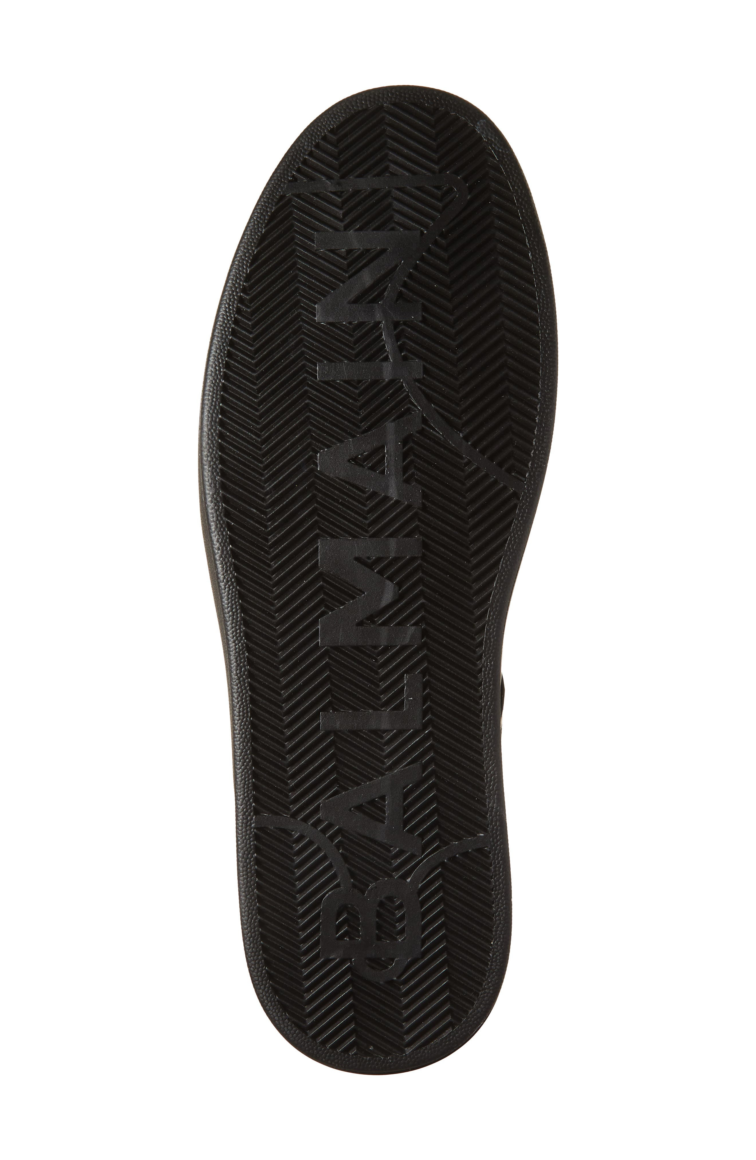 Balmain B-Court Low Top Sneaker in Eac Black/Silver at Nordstrom - 6