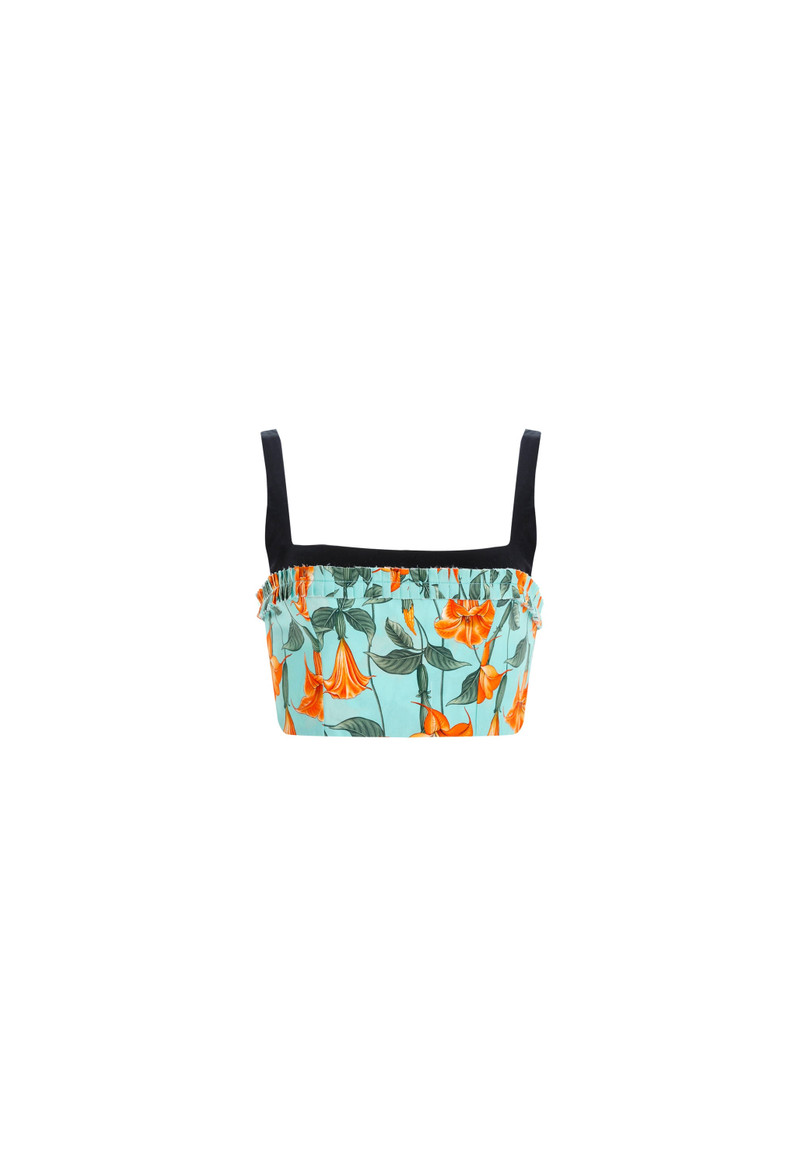 Nectarina Sabanero Dorado Cropped Top 1