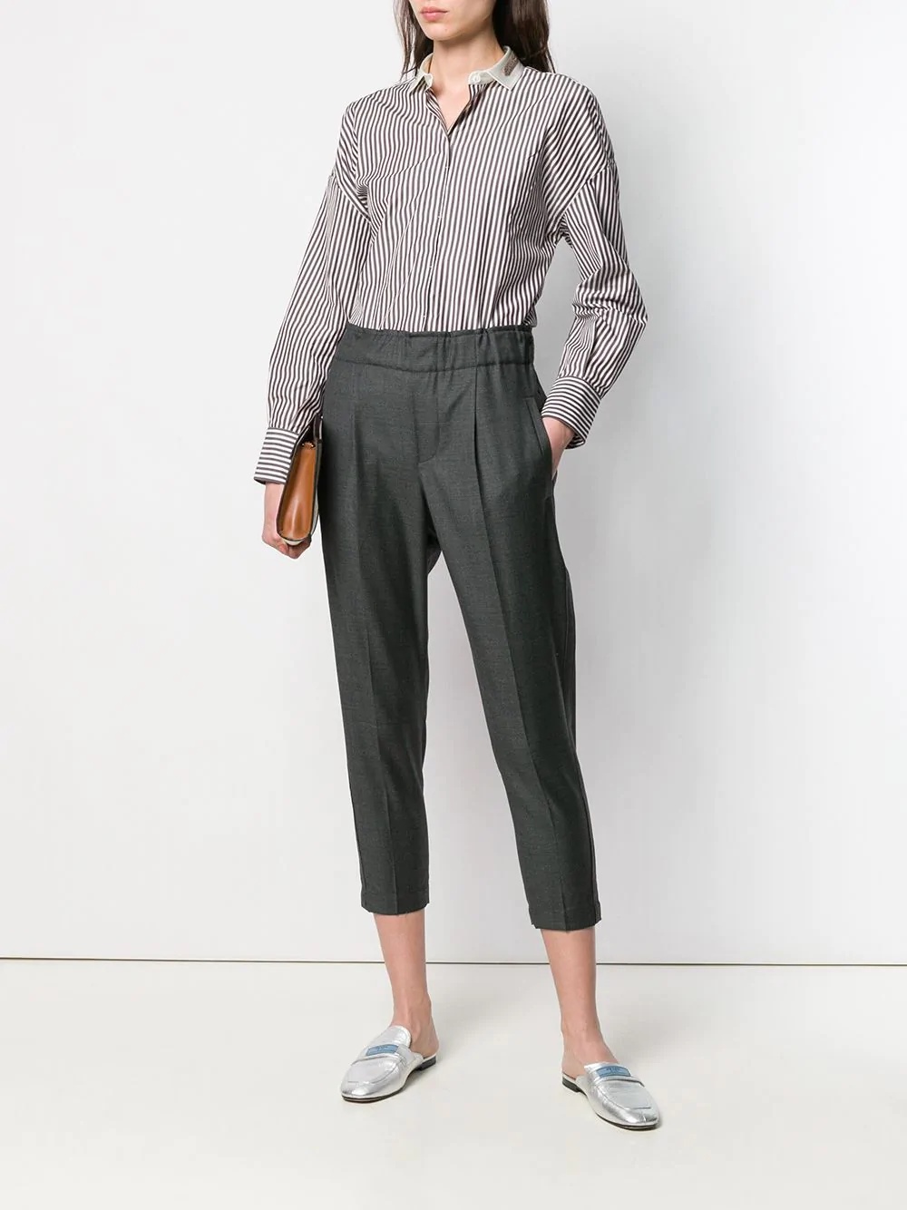 pull-up trousers - 2