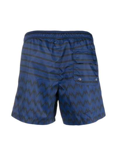 Missoni striped swim shorts outlook