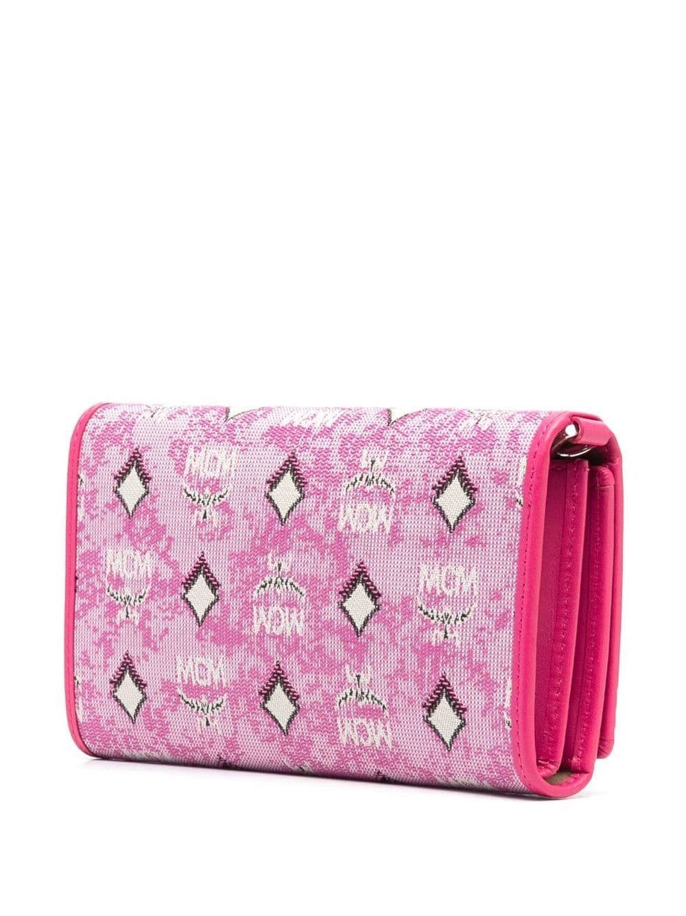 Aren Vintage Monogram jacquard crossbody wallet - 3