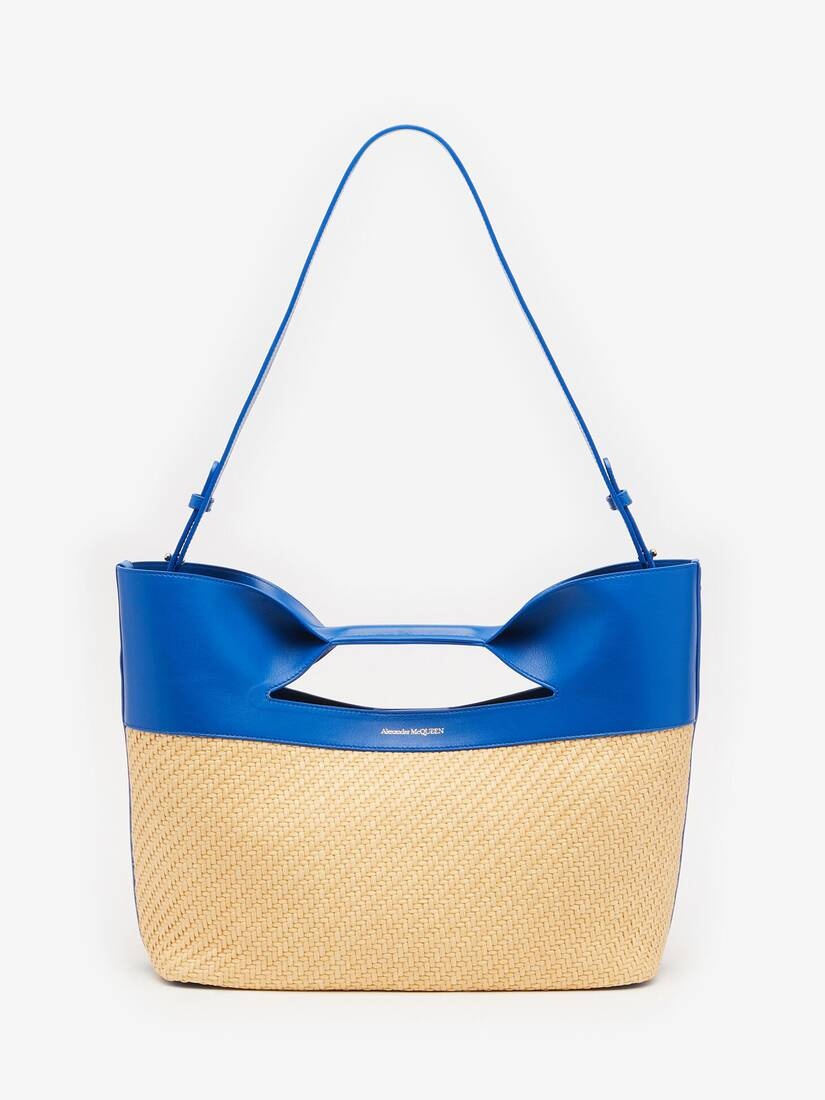 Women's The Bow in Natural/electric Blue - 5