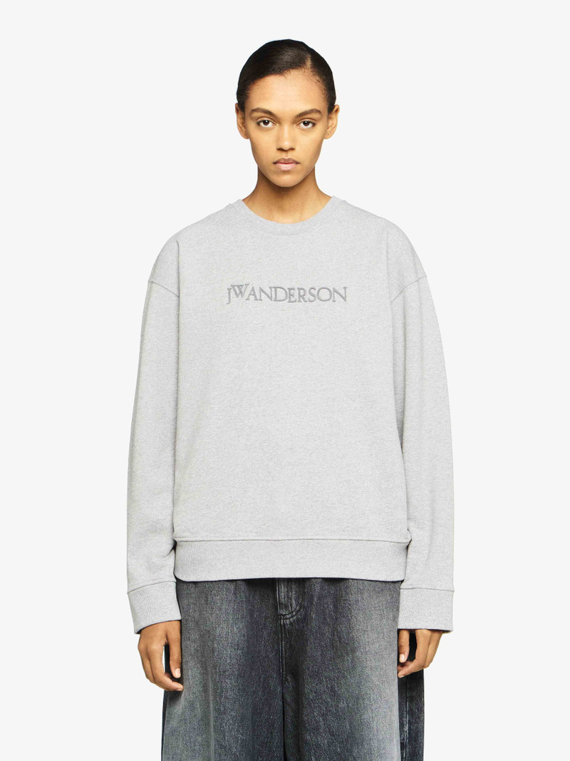 JW Anderson CLASSIC LOGO EMBROIDERY SWEATSHIRT outlook