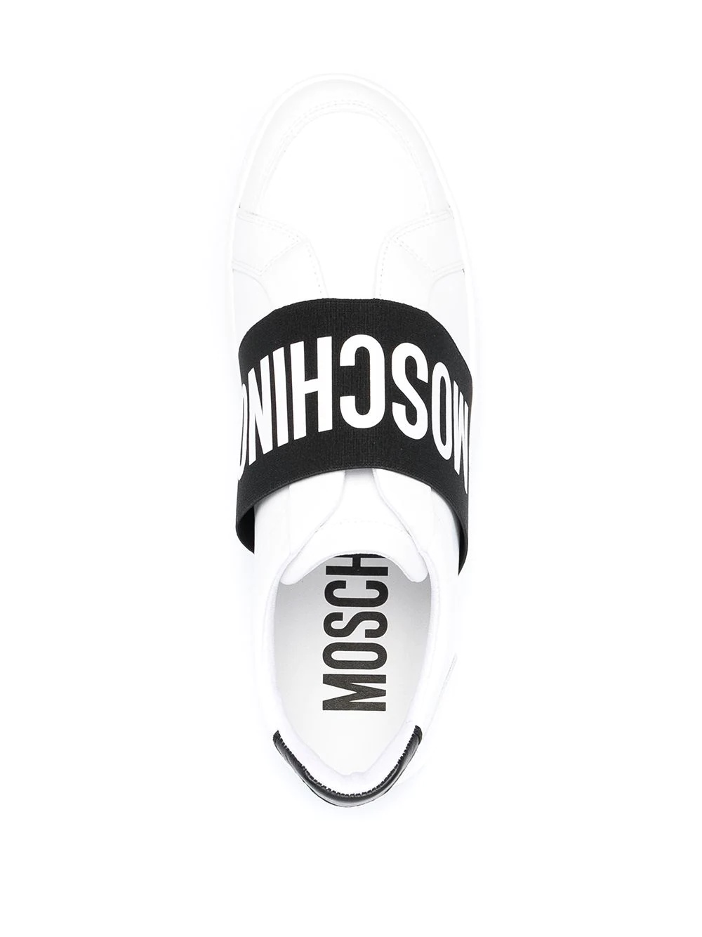 logo-print slip-on sneakers - 4