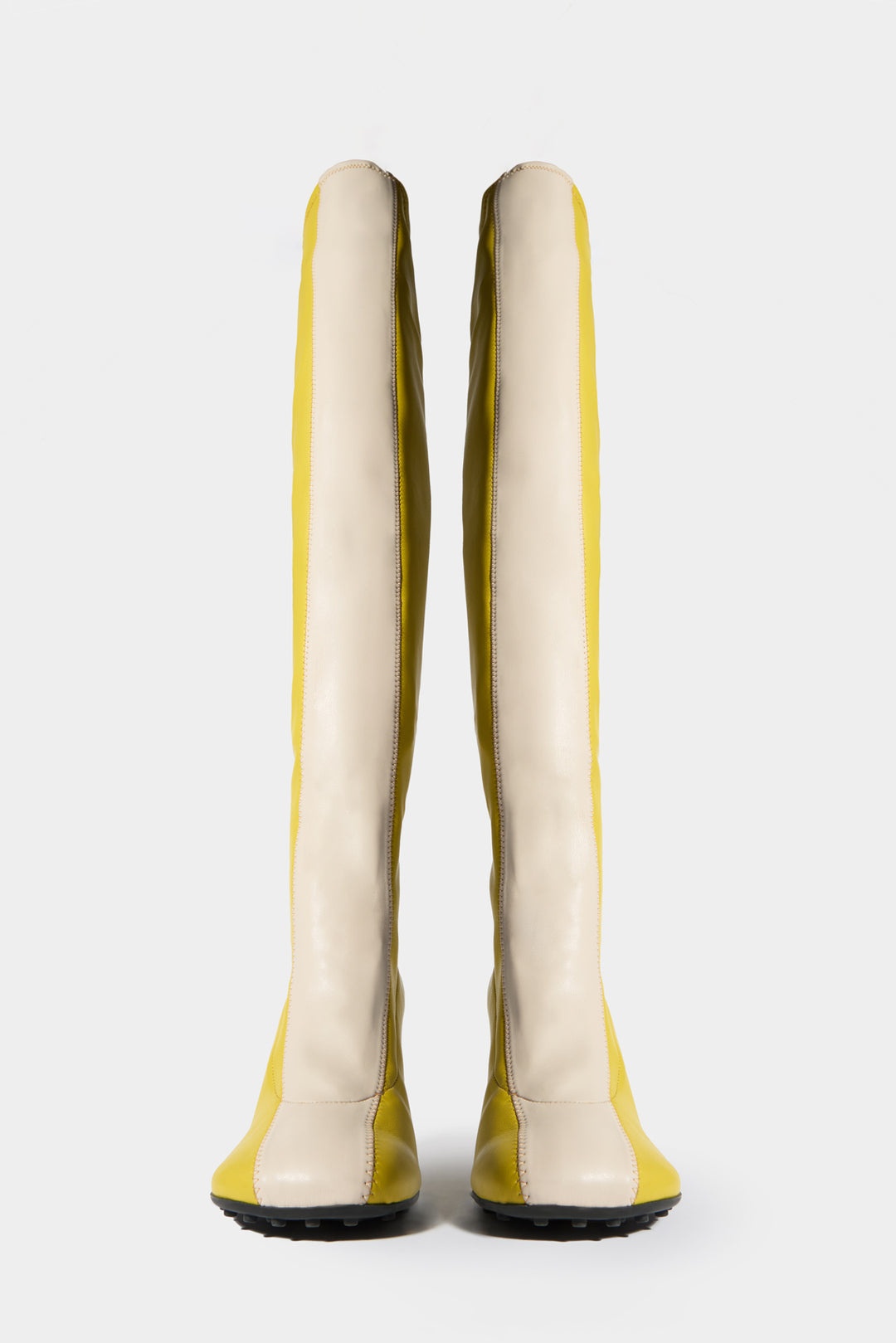 1000CHIODI HIGH BOOTS / yellow - 3