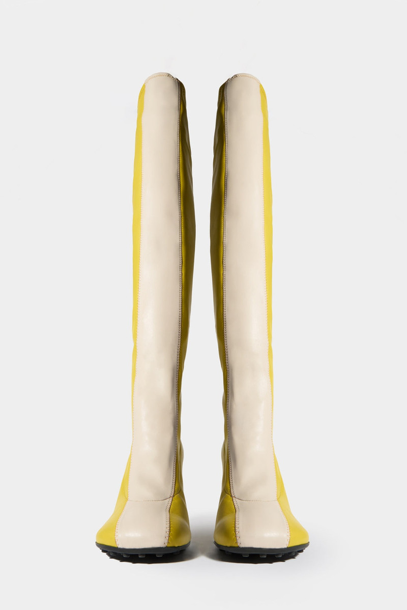 1000CHIODI HIGH BOOTS / yellow 3