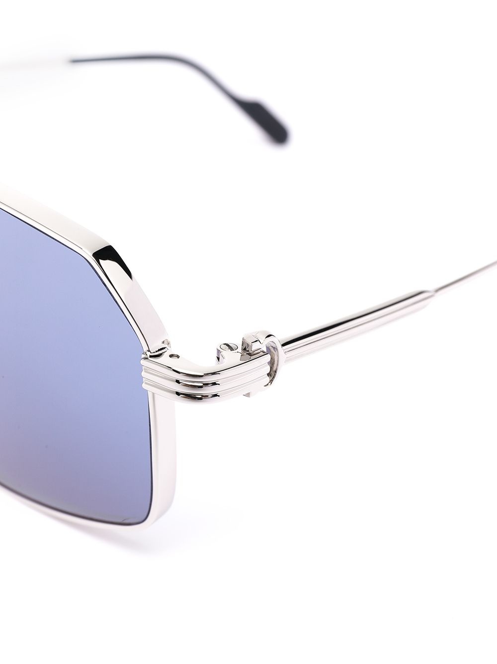 C De Cartier navigator-frame sunglasses - 3