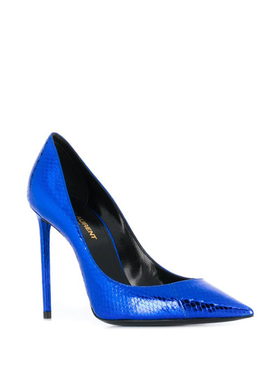 SAINT LAURENT Zoe metallic pumps outlook