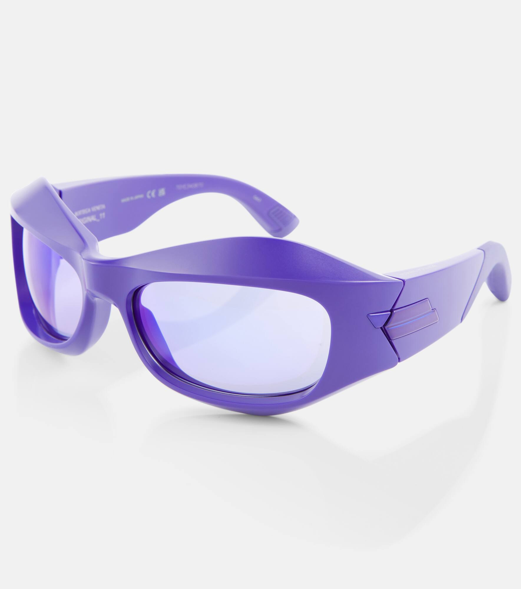 Logo acetate sunglasses - 4