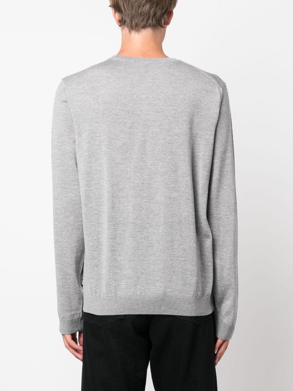 round-neck virgin-wool jumper - 4