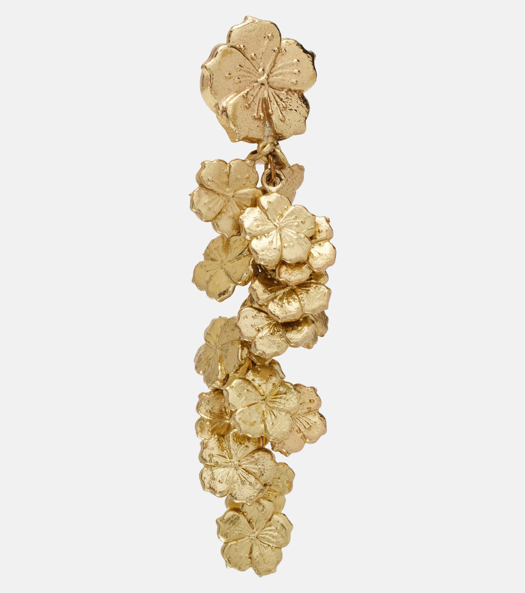 Team Spirit gold-plated earrings - 2