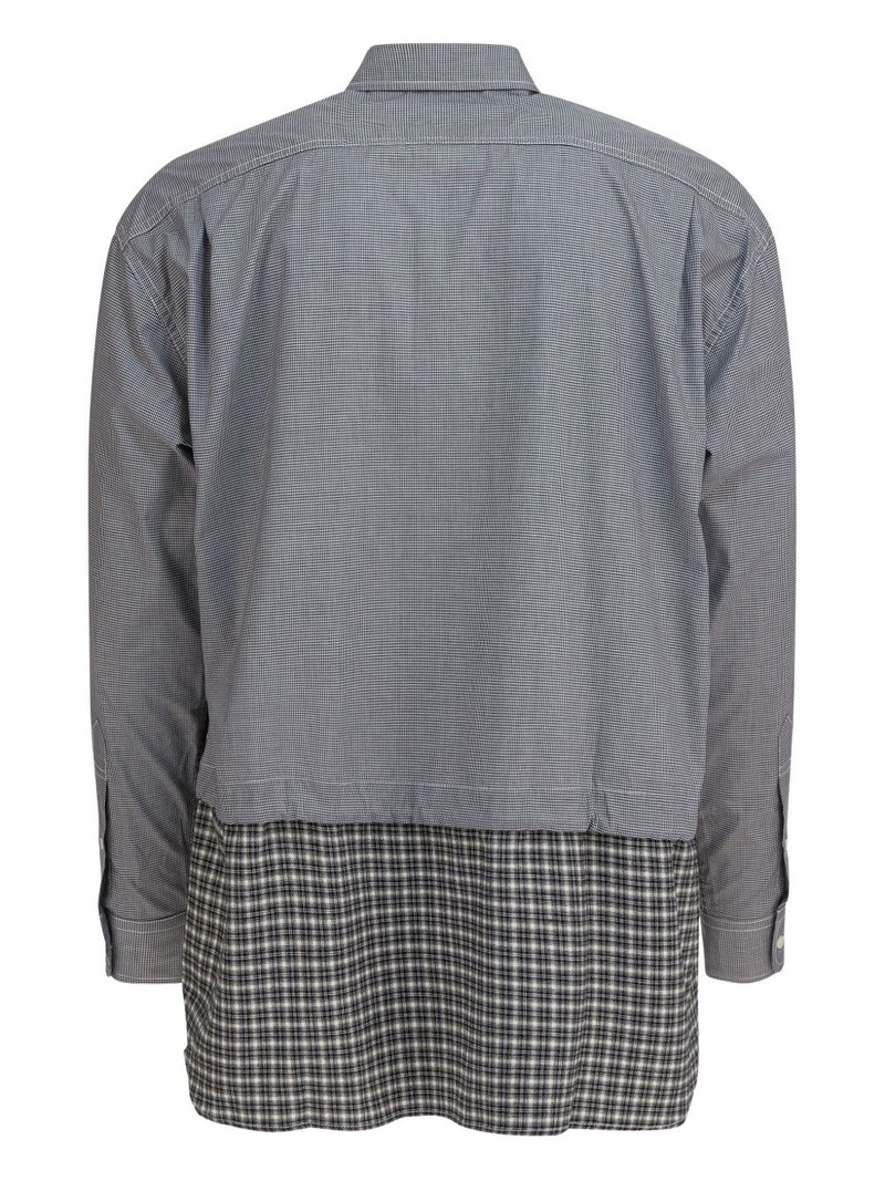 Comme des Garçons Homme check-pattern shirt outlook
