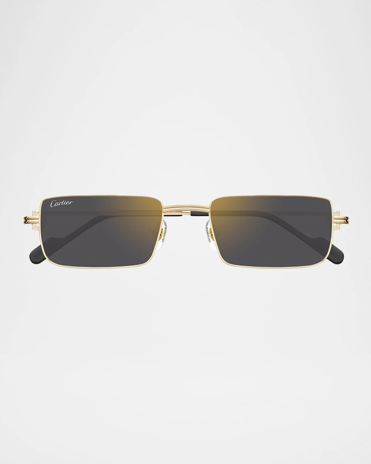 Men's Metal Rectangle Sunglasses - 1
