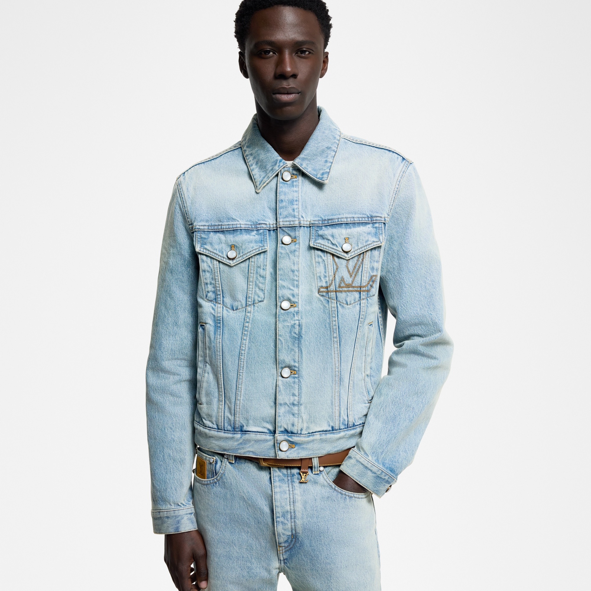 Denim Trucker Jacket - 2