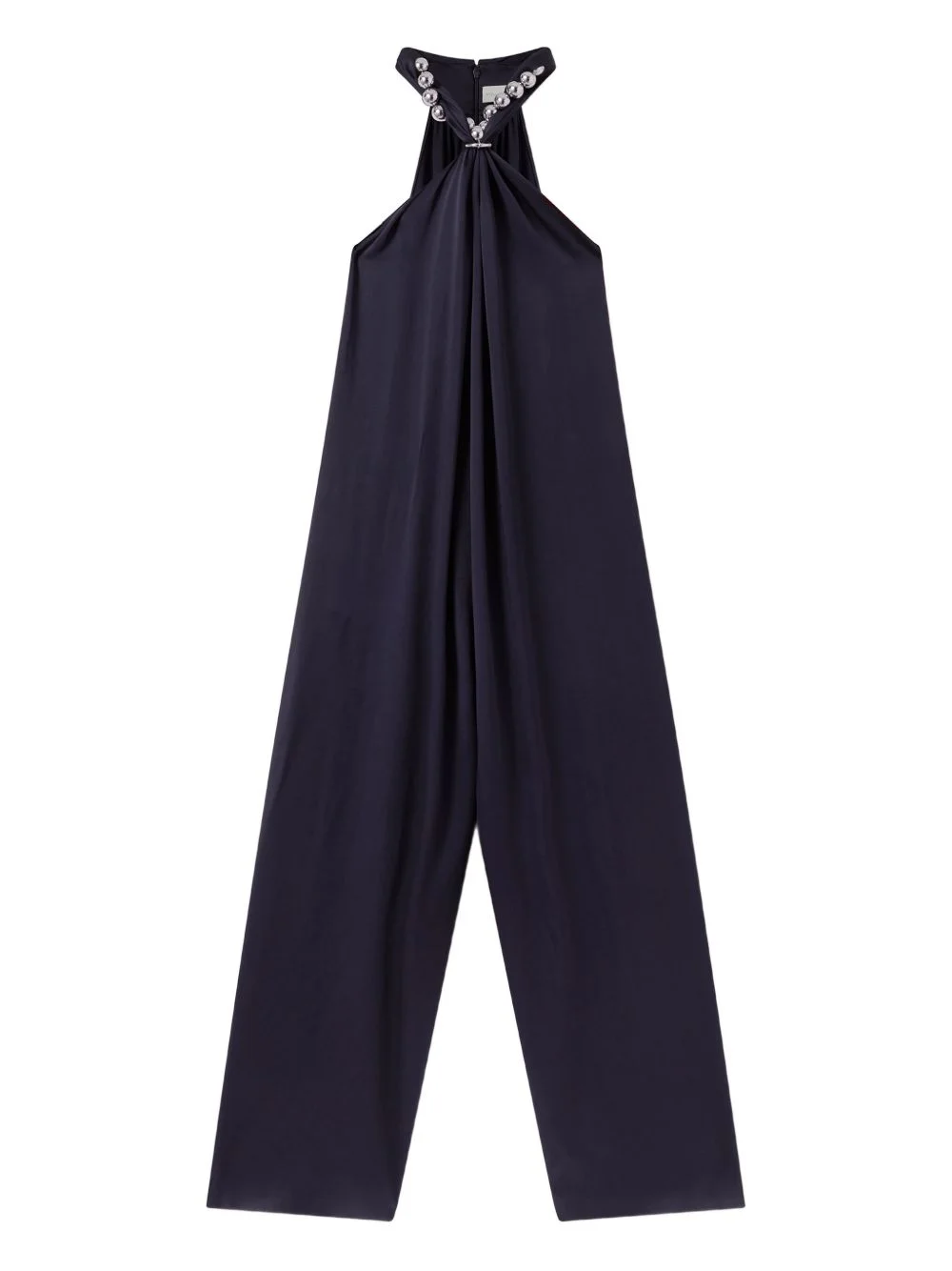 ball-chain halterneck jumpsuit - 1