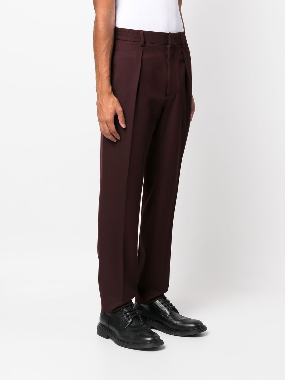 straight-leg trousers - 3