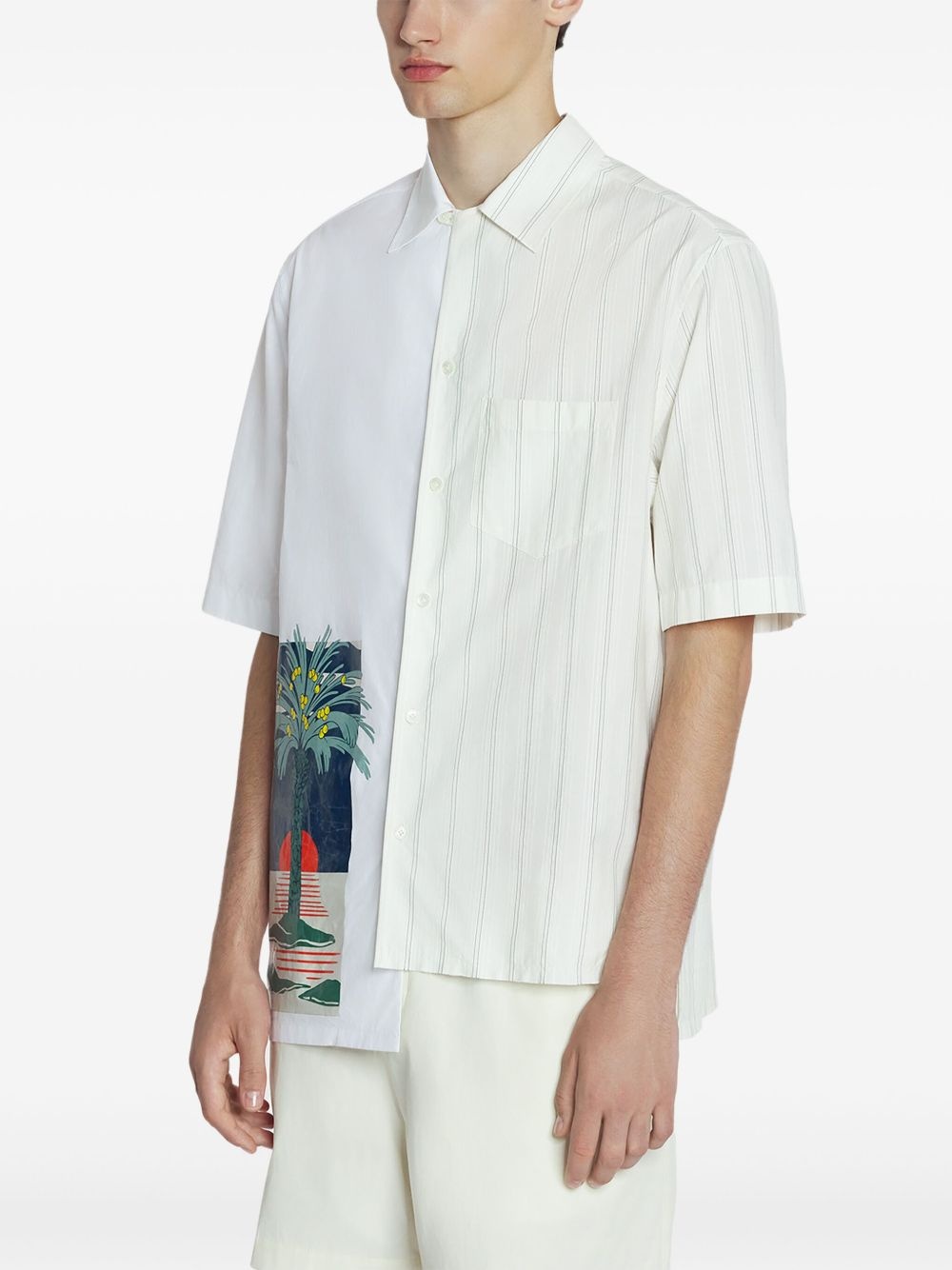 PANELLED SHIRT - 5