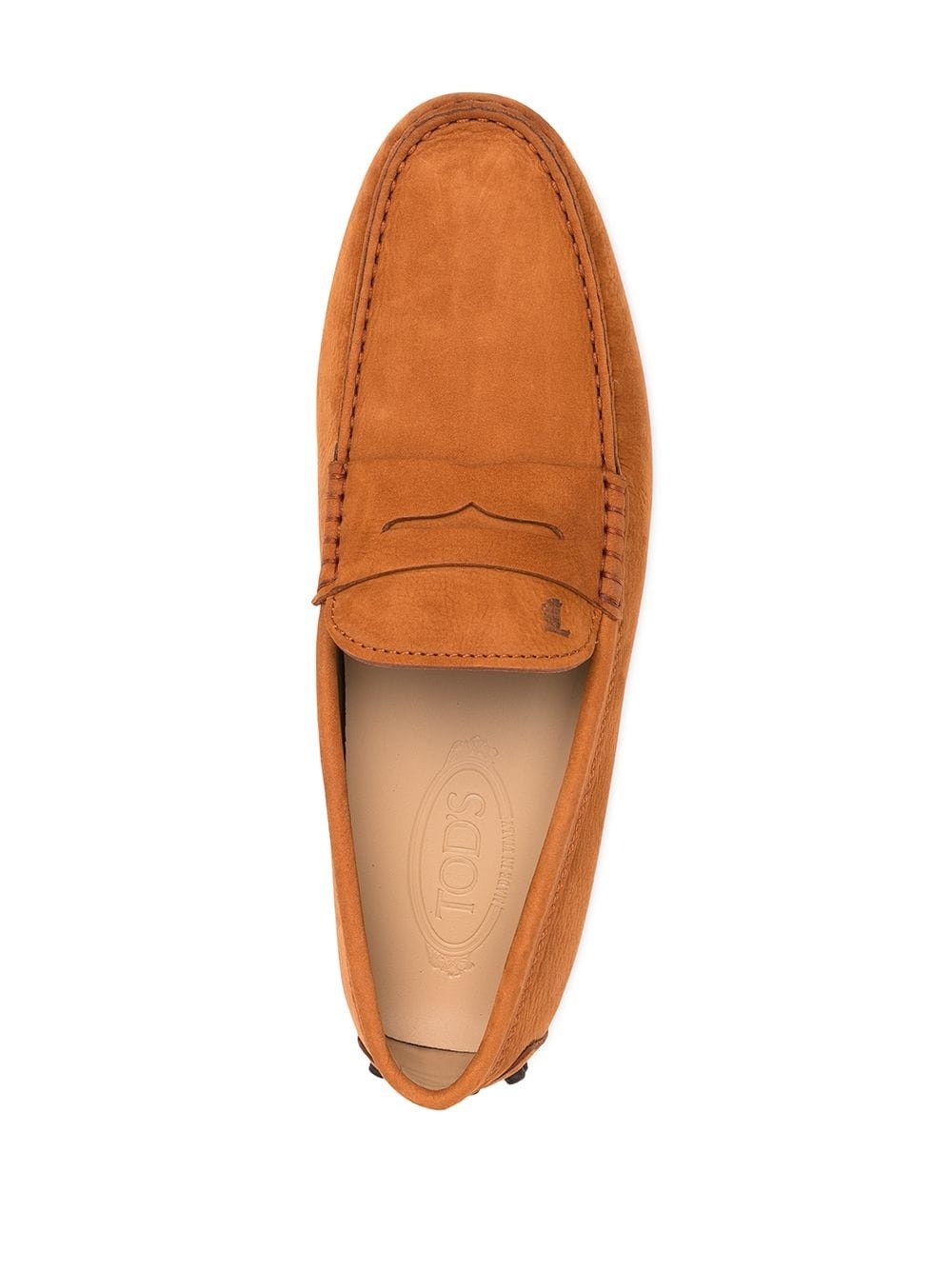 square toe driving loafers - 4