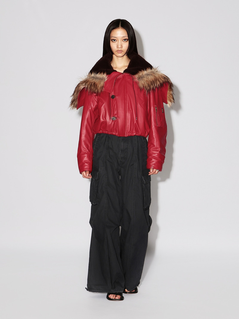 LEATHER CROPPED N3B 8